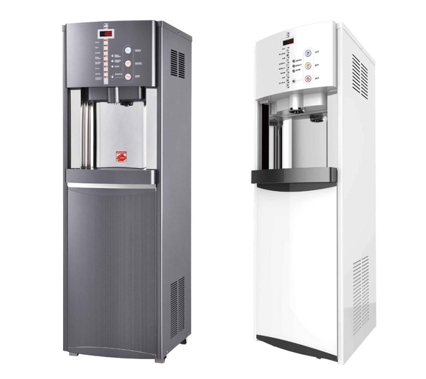 豪星HS-A990數位式冰溫熱三溫飲水機 內含RO純水機時尚黑、珍珠白兩色 冰水、溫水皆煮沸 1